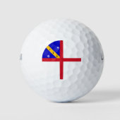 Herm-vlag Golfballen (Voorkant)
