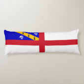 Herm-vlag Lichaamskussen (Achterkant)