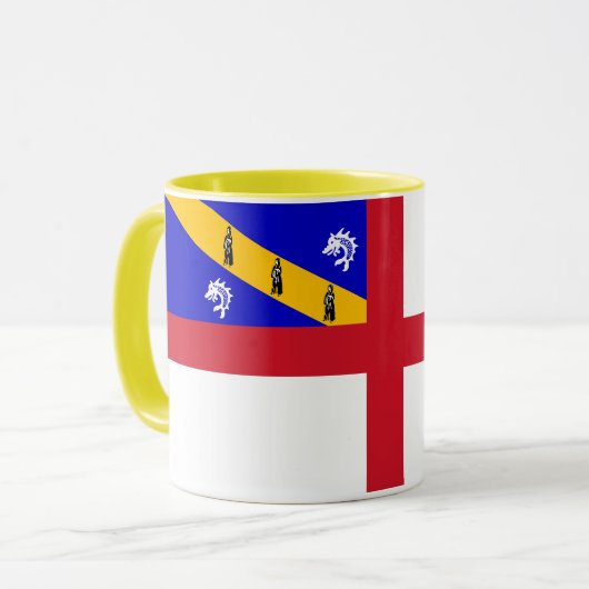 Herm-vlag Mok (Voorkant links)