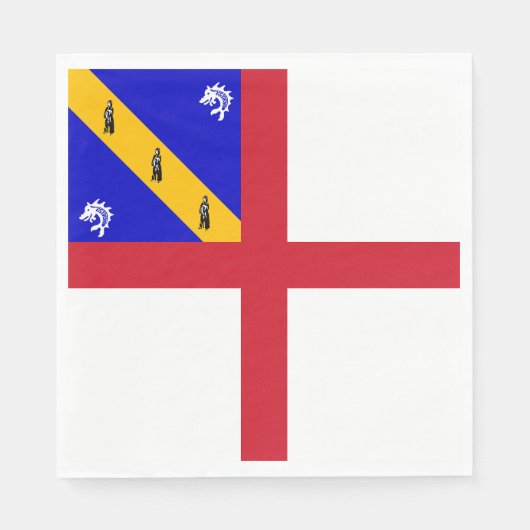 Herm-vlag Servet (Voorkant)