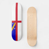 Herm-vlag Skateboard (Voorkant)