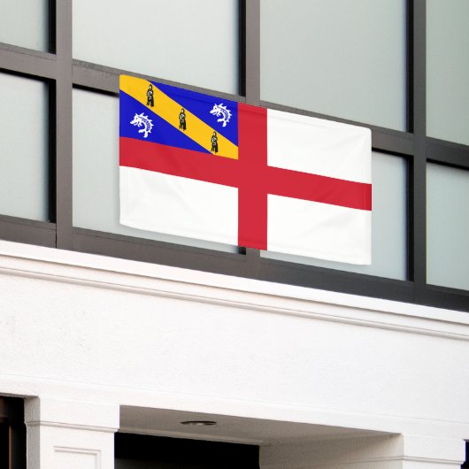 Herm-vlag Spandoek (Buitenkant Gebouw)