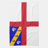 Herm-vlag Theedoek (Verticaal)