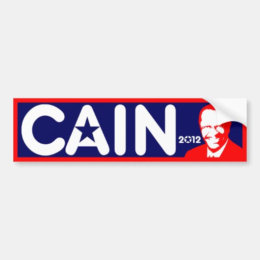 Herman Cain 2012 Bumpersticker (Voorkant)
