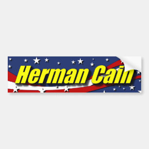 Herman Cain 2012 Bumpersticker