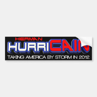 Herman Cain 2012 Bumpersticker