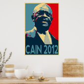 Herman Cain 2012 Poster (Keuken)