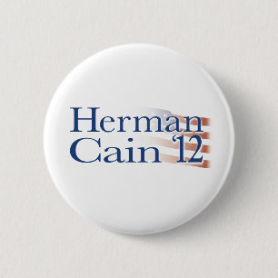 Herman Cain 2012 Ronde Button 5,7 Cm