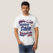 Herman Cain 2012 T-shirt (Voorkant volledig)