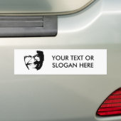 HERMAN CAIN FACE BUMPERSTICKER (Op auto)