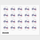 Herman Cain pour Président Stickers "Spirit" 2012 (Feuille)