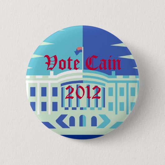 Herman Cain Ronde Button 5,7 Cm (Voorkant)