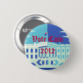 Herman Cain Ronde Button 5,7 Cm (Voorkant /achterkant)