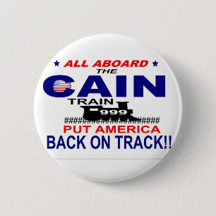 Herman Cain Ronde Button 5,7 Cm