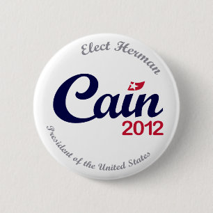 Herman Cain voor President 2012 "Spirit" Button 2.