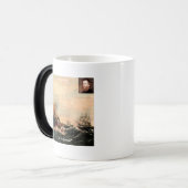 Herman Melville belde me op Ishmael Quote Magische Mok (Voorkant links)