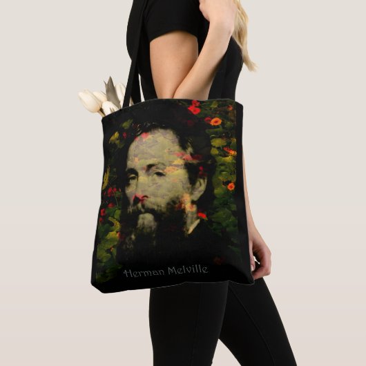 Herman Melville Canvas tas (Dichtbij)
