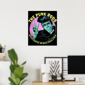 Herman Munster The Punk Rods Poster (Thuiskantoor)
