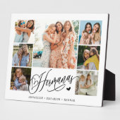 Hermanas Photo Collage Typography Keepomwille Fotoplaat (Zijkant)