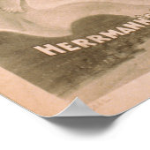 HERMANN le grand illusionniste VAUDEVILLE Poster (Coin)