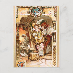 Hermann Vogel - Cinderella Briefkaart