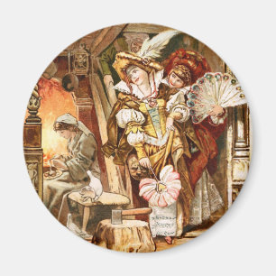 Hermann Vogel - Cinderella Magneet