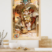 Hermann Vogel - Cinderella Poster (Keuken)