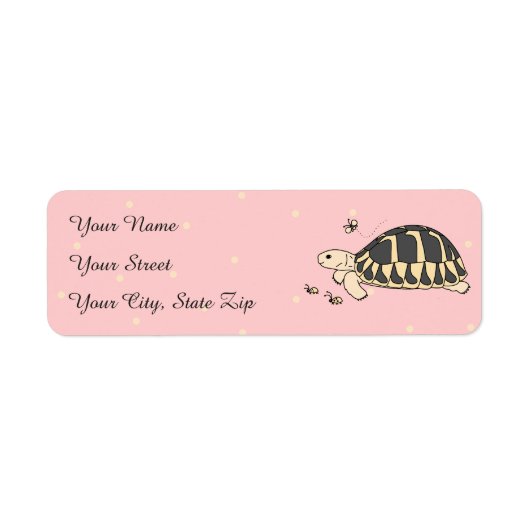  Hermann's Tortoise Labels (Voorkant)