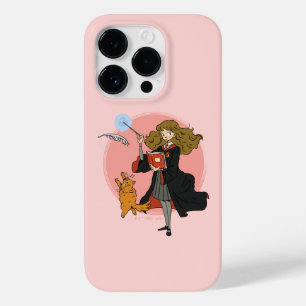 Hermelien en Crookshanks Wingardium Leviosa Case-Mate iPhone 14 Pro Hoesje