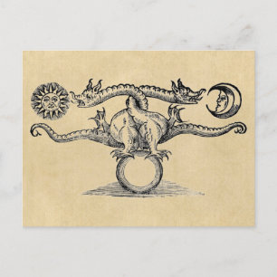 Hermes Bird Alchemy Briefkaart