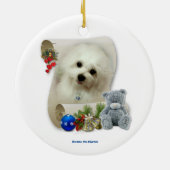 Hermes de Maltese Keramisch Ornament (Achterkant)