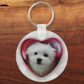 Hermes de Maltese Sleutelhanger (Voorkant)