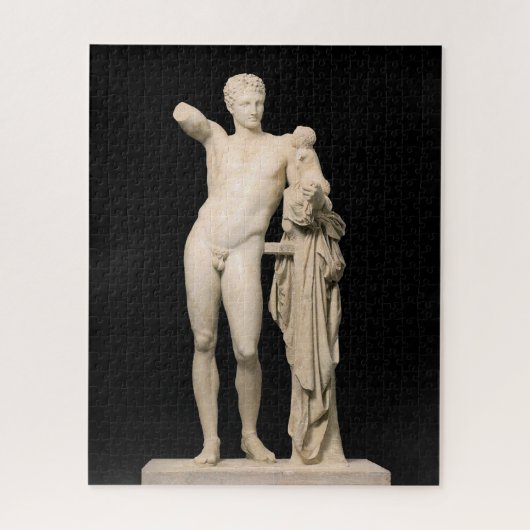 Hermes en de Baby Dionysus Legpuzzel (Verticaal)