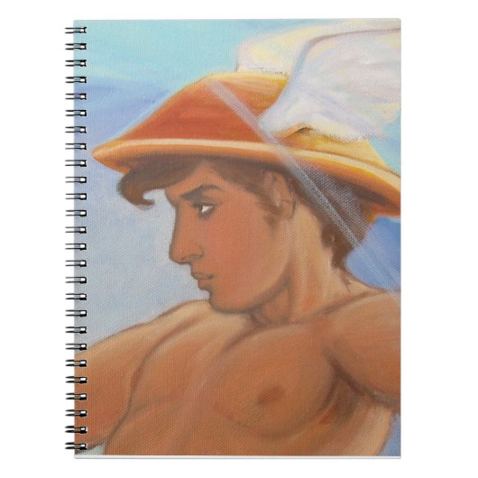 Hermes en het Zephyr-Hermes-notebook Notitieboek (Voorkant)