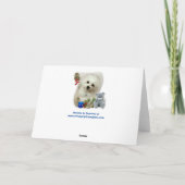 Hermès la carte de voeux de Noël maltaise (Dos)