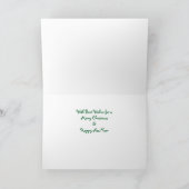 Hermès la carte de voeux de Noël maltaise (Intérieur)