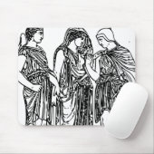 Hermes, Orpheus en Eurydice Muismat (Met muis)