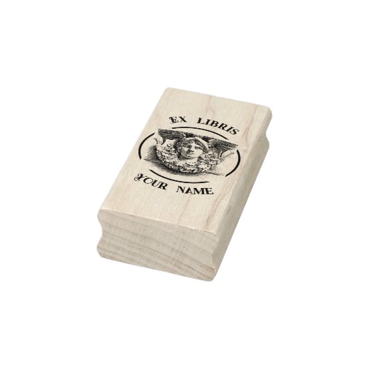 Hermes oude god antiek ex libris 	rubberstempel (Stempel)