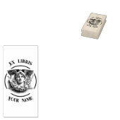 Hermes oude god antiek ex libris 	rubberstempel (Gestempeld)