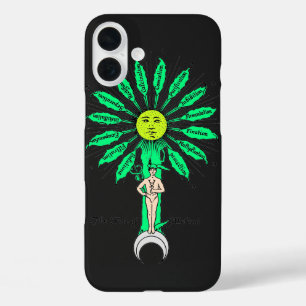 Hermes Sacred Tree of Alchemy iPhone 16 Plus Hoesje