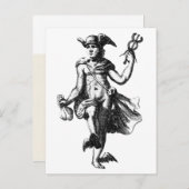 Hermes Trismegistus Alchemy Briefkaart (Voorkant / Achterkant)