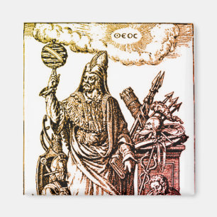 Hermes Trismegistus (Hermes the Thrice-Greatest) Magneet