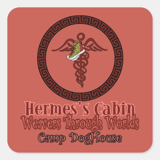 Hermes's Cabin Strength Sticker (Voorkant)