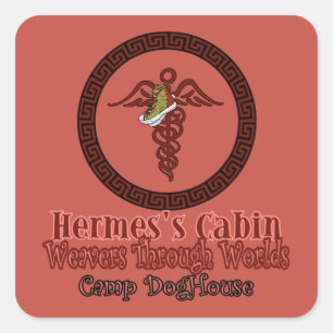 Hermes's Cabin Strength Sticker