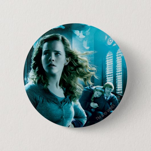 Hermione Granger 3 Ronde Button 5,7 Cm (Voorkant)