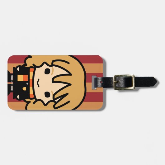 Hermione Granger Cartoon Character Art Bagagelabel (Voorkant horizontaal)