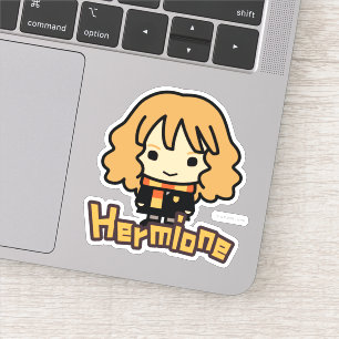Hermione Granger Cartoon Character Art Sticker
