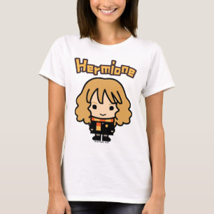 Hermione Granger Cartoon Karakter Kunst T-shirt