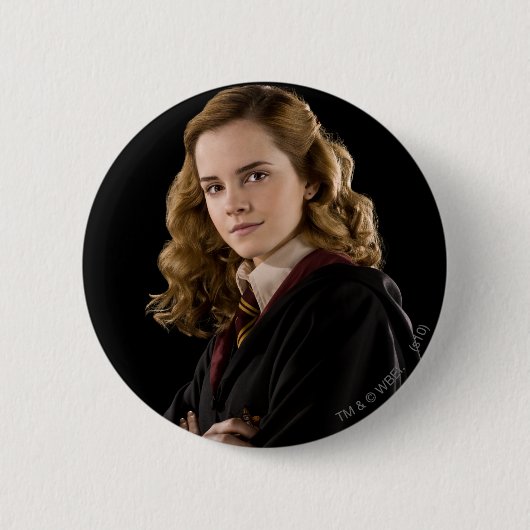 Hermione Granger Scholarly Ronde Button 5,7 Cm (Voorkant)
