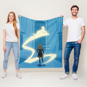 Hermione Griffel Patronus Schilderij Fleece Deken